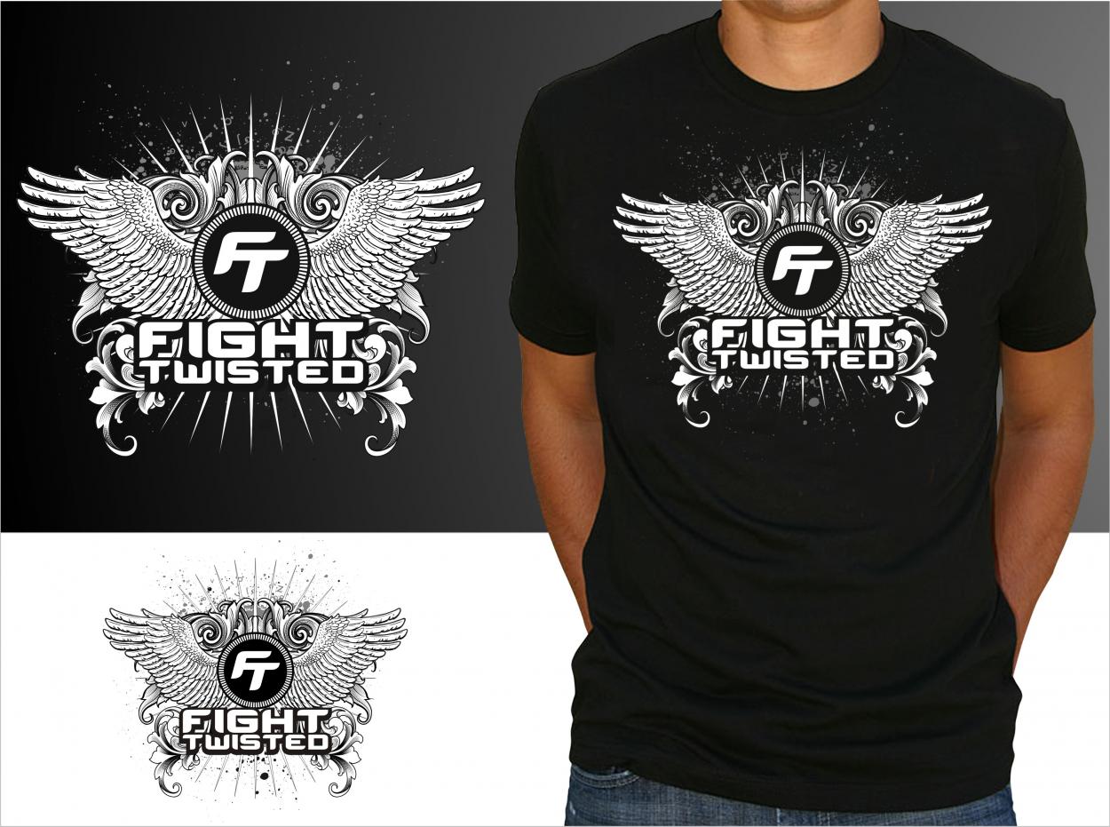 T-Shirt Design entry 312268 submitted by BIOhazard! to the T-Shirt Design for fighttwisted.com run by Fight Twisted