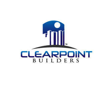Logo Design entry 312363 submitted by greycrow to the Logo Design for ClearPoint Builders run by rhodysrodi