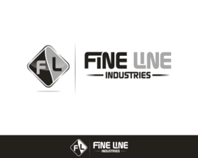 Logo Design entry 312403 submitted by plasticity to the Logo Design for Fine Line Industries run by Darrel