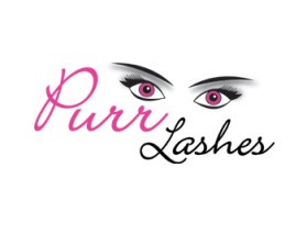 Logo Design Entry 314133 submitted by ajfgraphics to the contest for Purr Lashes  run by idamoncada