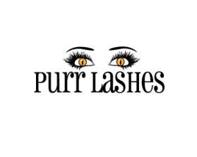 Logo Design Entry 314150 submitted by eZoeGraffix to the contest for Purr Lashes  run by idamoncada