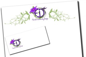 Business Card & Stationery Design entry 314587 submitted by flyingclours to the Business Card & Stationery Design for Floral Creations by Design run by psalvia