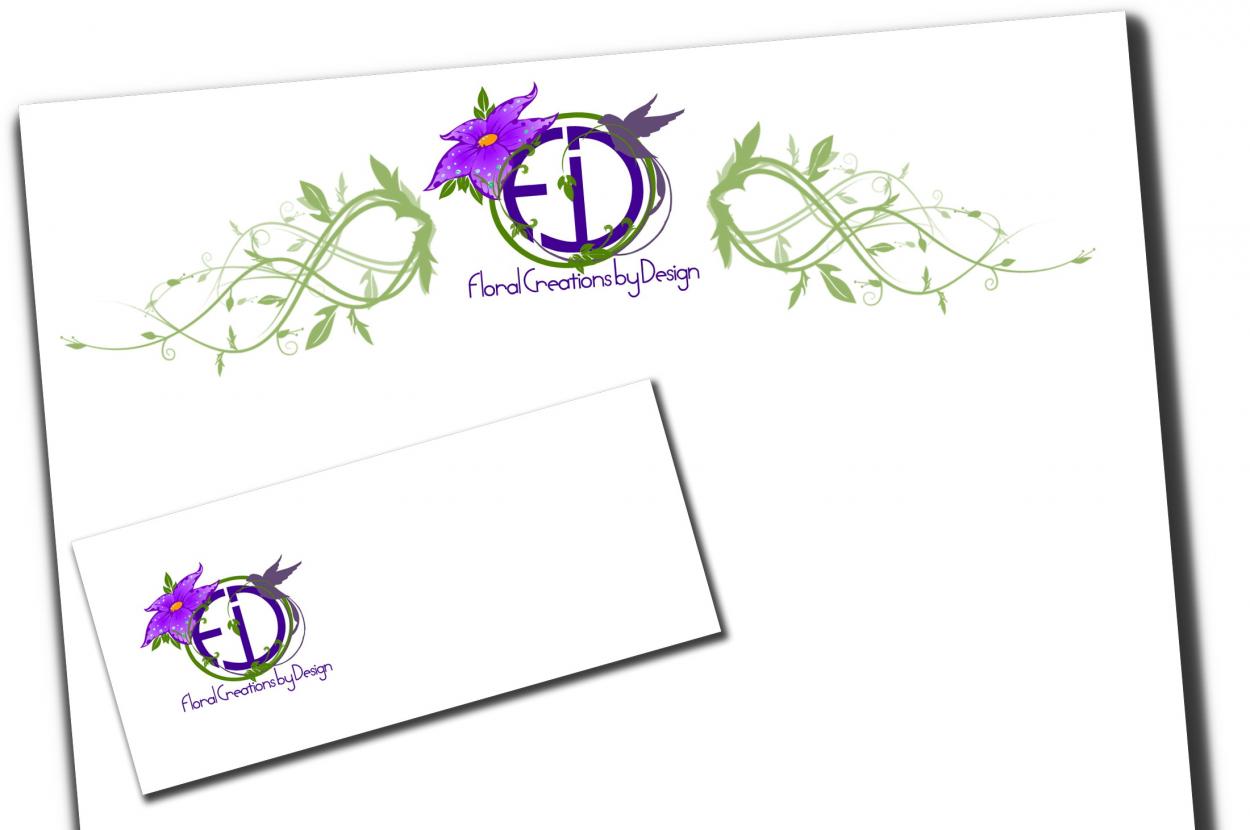 Business Card & Stationery Design entry 314587 submitted by Gizmo to the Business Card & Stationery Design for Floral Creations by Design run by psalvia