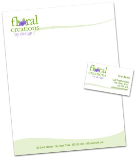 Business Card & Stationery Design entry 318714 submitted by my.flair.lady