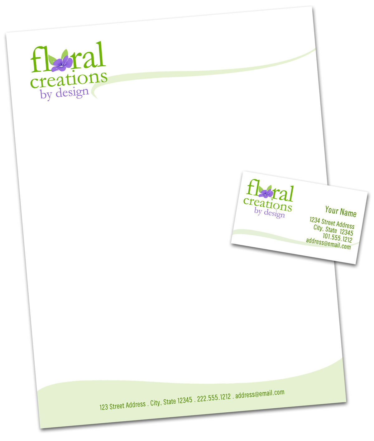 Business Card & Stationery Design entry 318714 submitted by my.flair.lady