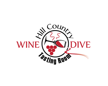 Logo Design entry 315194 submitted by eZoeGraffix to the Logo Design for Hill Country Wine Dive run by angie2times