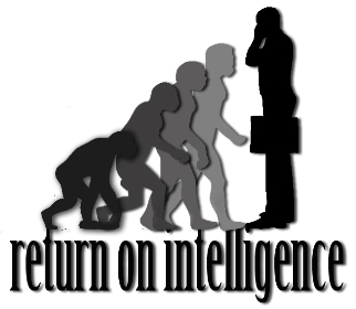 Logo Design entry 315280 submitted by Gizmo to the Logo Design for Return On Intelligence run by http://hrbuzz.net