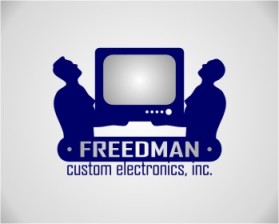 Logo Design entry 316483 submitted by mangunsemi to the Logo Design for Freedman Custom Electronics, Inc. run by scottatlanta