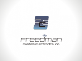 Logo Design entry 316496 submitted by cj38 to the Logo Design for Freedman Custom Electronics, Inc. run by scottatlanta