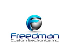 Logo Design entry 316551 submitted by deathmask to the Logo Design for Freedman Custom Electronics, Inc. run by scottatlanta