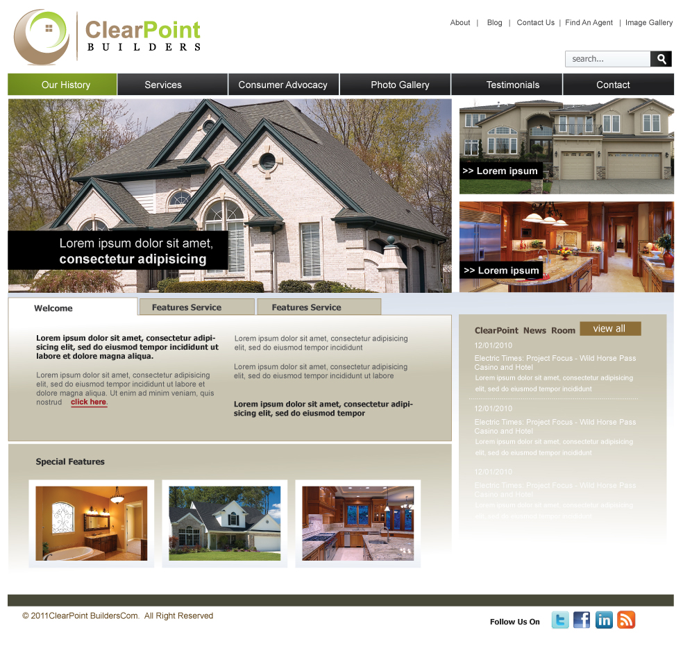 Web Design entry 320467 submitted by maadezine