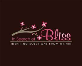 Logo Design entry 318838 submitted by glassfairy to the Logo Design for In Search of Bliss.com run by trishell