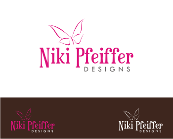 Logo Design entry 319130 submitted by blenk to the Logo Design for Niki Pfeiffer Designs run by npfeiffer