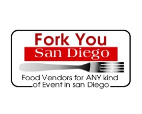 Logo Design entry 322320 submitted by g'twtz to the Logo Design for Fork You San Diego- www.forkyousandiego.com run by Ron LaChance