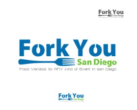 Logo Design Entry 322352 submitted by serendipity to the contest for Fork You San Diego- www.forkyousandiego.com run by Ron LaChance