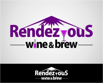 Logo Design entry 325517 submitted by clastopus to the Logo Design for Rendezvous Wine & Brew run by rendezvous