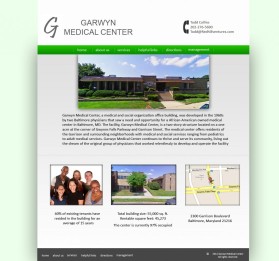 Web Design Entry 325795 submitted by Vladje to the contest for Garwyn Medical Center run by candice