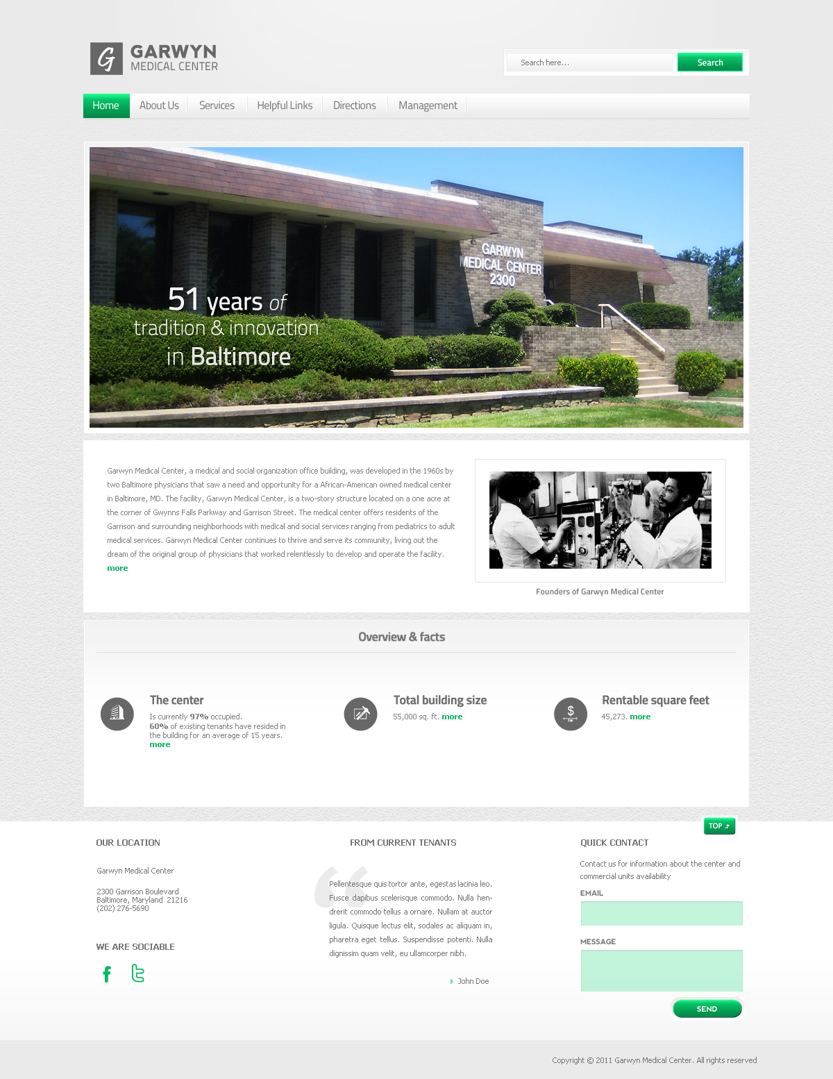 Web Design entry 331340 submitted by Dan