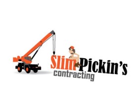 Logo Design entry 329533 submitted by FITRAH  to the Logo Design for Slim Pickin's Contracting Ltd. run by SlimPickin's