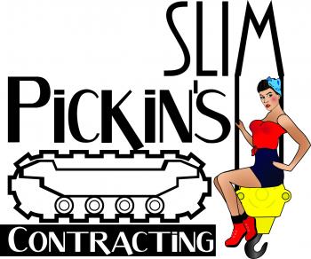 Logo Design entry 329539 submitted by diggyz829 to the Logo Design for Slim Pickin's Contracting Ltd. run by SlimPickin's