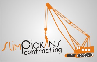 Logo Design entry 329548 submitted by Poenaga to the Logo Design for Slim Pickin's Contracting Ltd. run by SlimPickin's