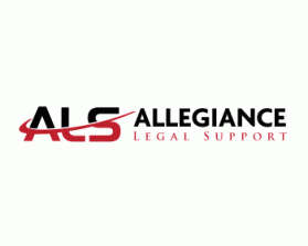 Logo Design entry 330066 submitted by glassfairy to the Logo Design for Allegiance Legal Support run by sreddy