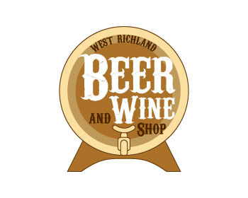 Logo Design entry 330725 submitted by rujani to the Logo Design for West Richland Beer and Wine Shop run by beer&wihne