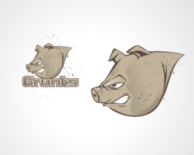 Logo Design entry 332070 submitted by smurfygirl to the Logo Design for Kronum League - Grunts run by Kronum League