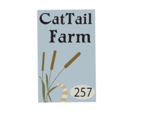 Logo Design entry 333807 submitted by zaga to the Logo Design for CatTail Farm run by Woolewoman
