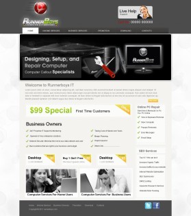 Web Design entry 339167 submitted by nerdcreatives