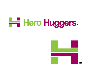Logo Design entry 335441 submitted by greycrow to the Logo Design for www.HeroHuggers.com run by draplinj