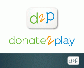 Logo Design Entry 335854 submitted by Violet to the contest for D2P or Donate2Play run by tomas_ernst
