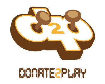 Logo Design entry 335884 submitted by Skebab to the Logo Design for D2P or Donate2Play run by tomas_ernst