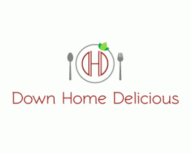 Logo Design Entry 336158 submitted by Violet to the contest for Down Right Delicious run by MzRizz