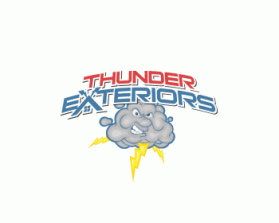 Logo Design entry 336443 submitted by danu to the Logo Design for Thunder Exteriors run by VMarket