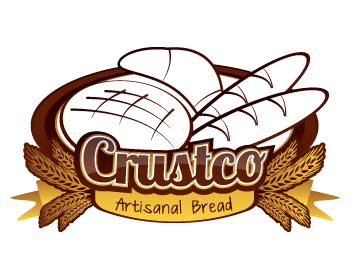 Logo Design entry 338303 submitted by Edogil to the Logo Design for Crustco Artisanal Bread run by barbedrose