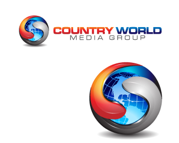 Logo Design entry 338490 submitted by greycrow to the Logo Design for Country World Media Group L.L.C. run by USCaptioning