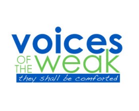 Logo Design entry 345251 submitted by john12343 to the Logo Design for Voices of the Weak run by voicesoftheweak