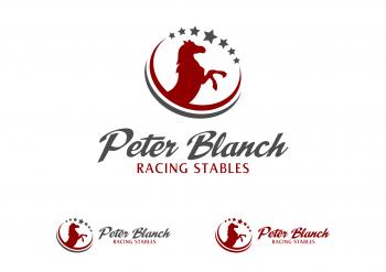 Logo Design entry 346354 submitted by turion to the Logo Design for Peter Blanch Racing Stables run by sbconcepts