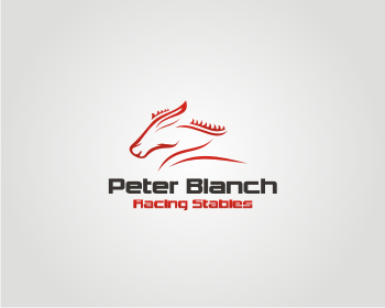 Logo Design entry 346406 submitted by user32941 to the Logo Design for Peter Blanch Racing Stables run by sbconcepts