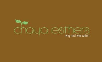 Logo Design entry 349768 submitted by onyxarts to the Logo Design for chaya Esthers wig and wax salon run by gottsrox