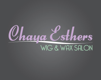 Logo Design entry 349768 submitted by missykb to the Logo Design for chaya Esthers wig and wax salon run by gottsrox