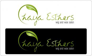Logo Design entry 349768 submitted by goldenart to the Logo Design for chaya Esthers wig and wax salon run by gottsrox