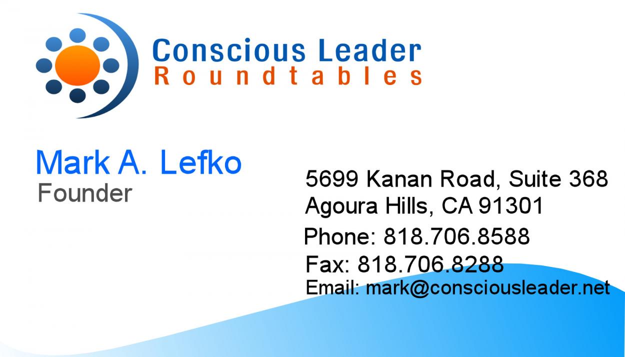Business Card & Stationery Design entry 353242 submitted by ifin to the Business Card & Stationery Design for ConsciousLeader.net - site is being redesigned now using new logo colors. run by marklefko