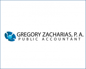 Logo Design entry 354576 submitted by csilviu to the Logo Design for Gregory Zacharias, P.A. run by gjzach