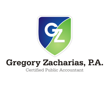 Logo Design entry 354597 submitted by novita007 to the Logo Design for Gregory Zacharias, P.A. run by gjzach