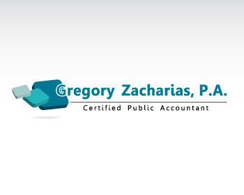 Logo Design entry 354597 submitted by mikaZign to the Logo Design for Gregory Zacharias, P.A. run by gjzach