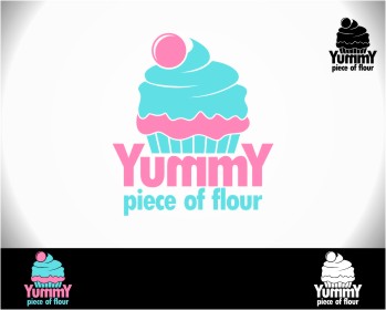 Logo Design entry 355574 submitted by dumber to the Logo Design for yummy piece of flour run by MICHEL3813