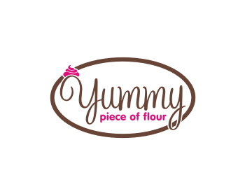 Logo Design entry 355564 submitted by bp_13 to the Logo Design for yummy piece of flour run by MICHEL3813