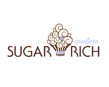 Logo Design entry 356091 submitted by borzoid to the Logo Design for Sugar Rich Couture run by Sugarrich